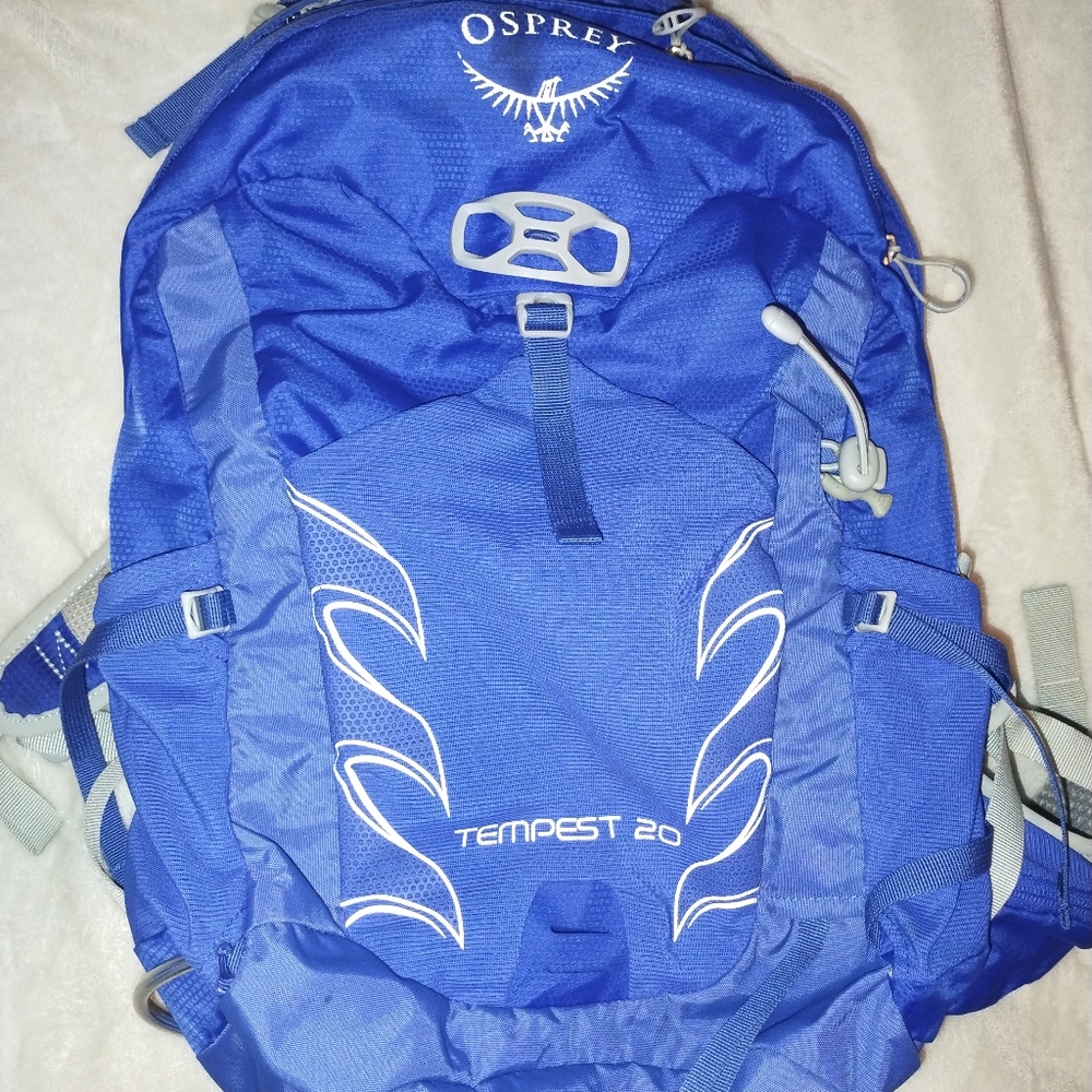 Osprey Tempest 20l Hiking Backpack Iris Blue Daypack Airscape